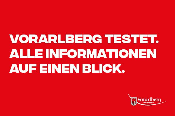 Vorarlberg testet